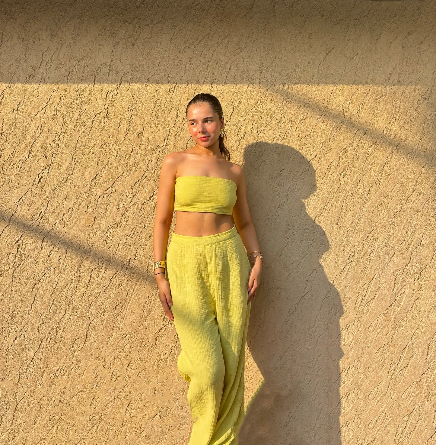 Kate Co-ord Set – Lime Green