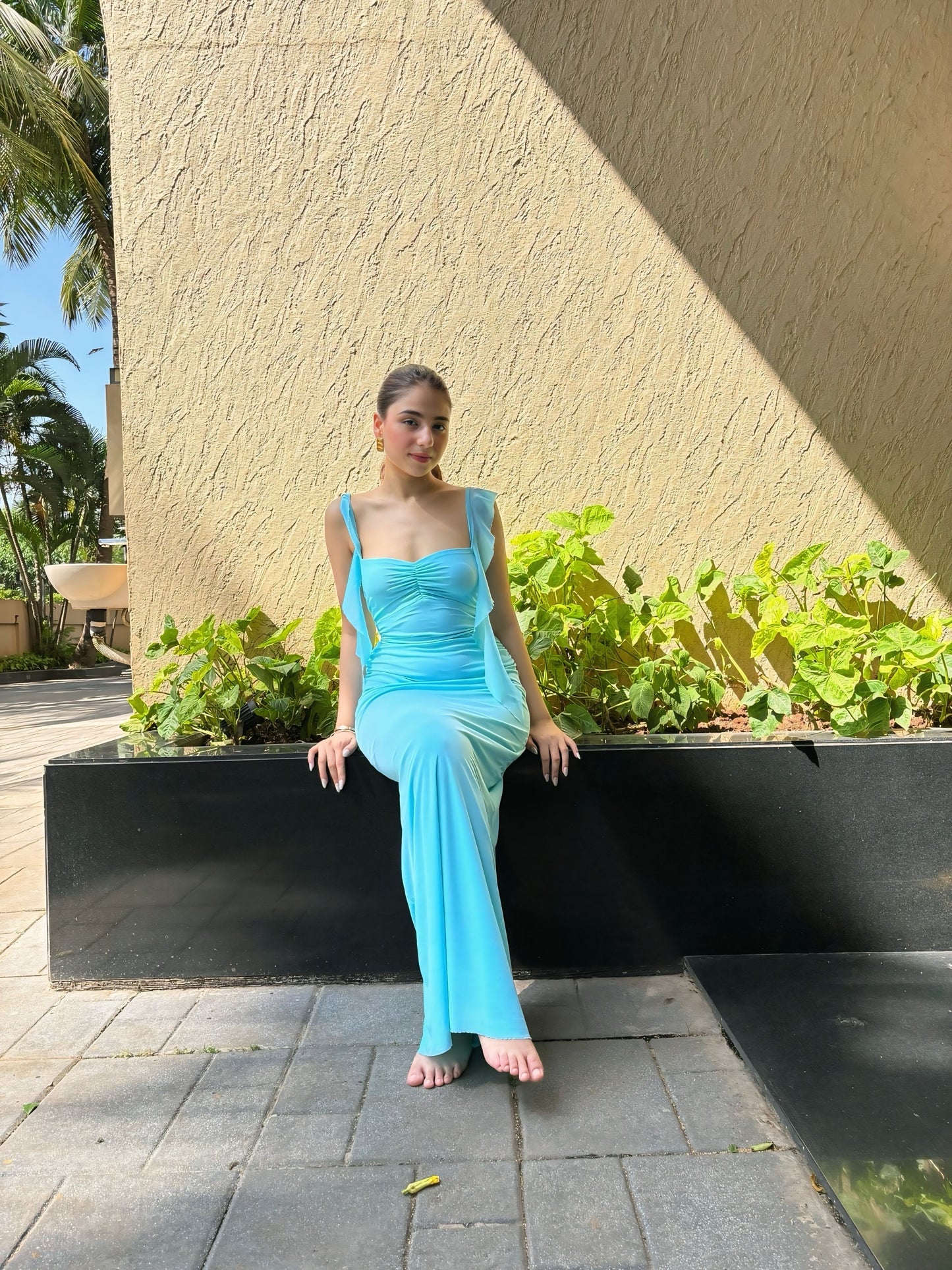 Sophia Dress – Blue
