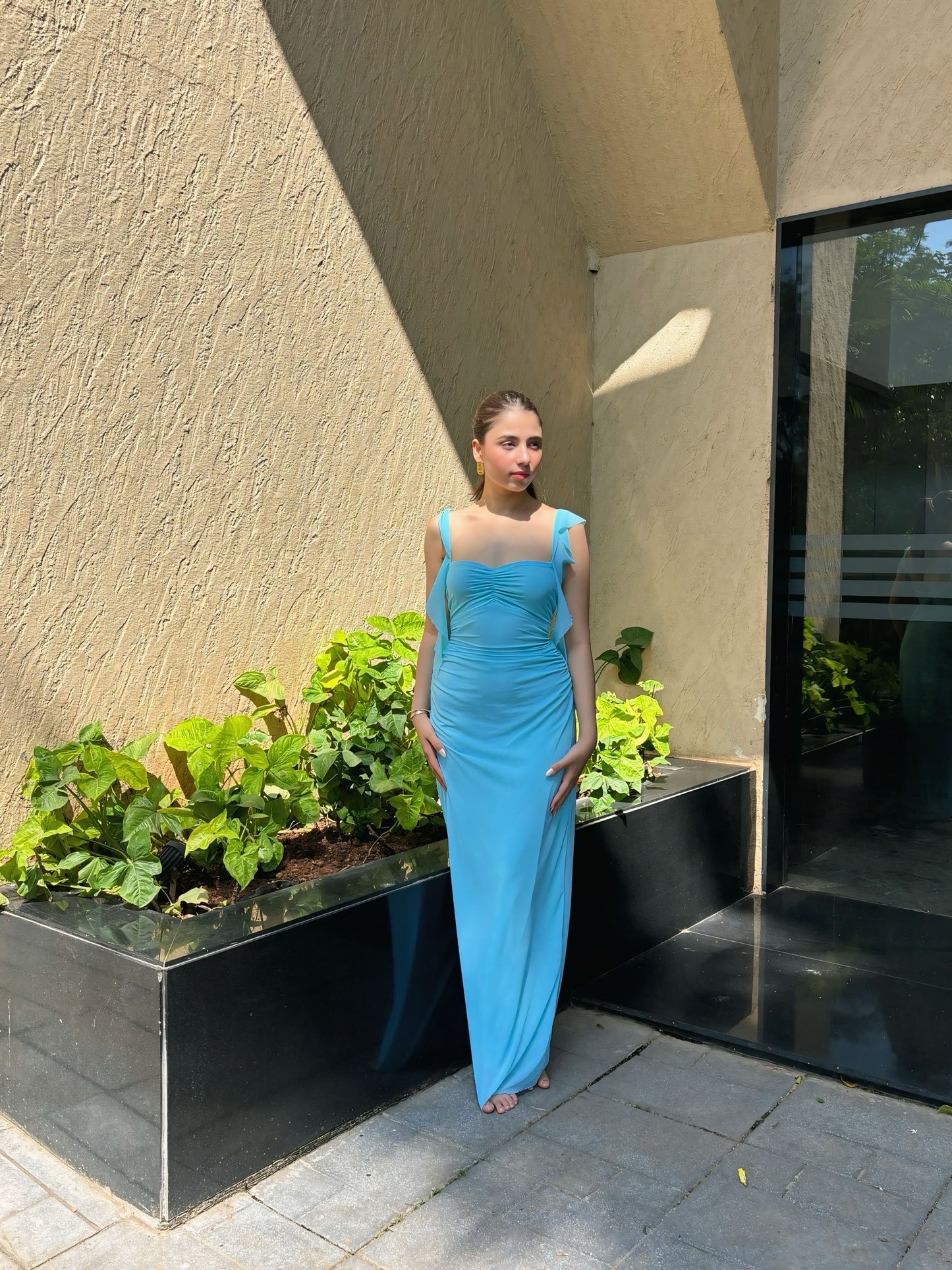 Sophia Dress – Blue